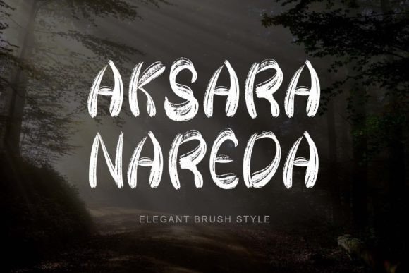 Aksara Narada: A Bold, Soulful Display Font