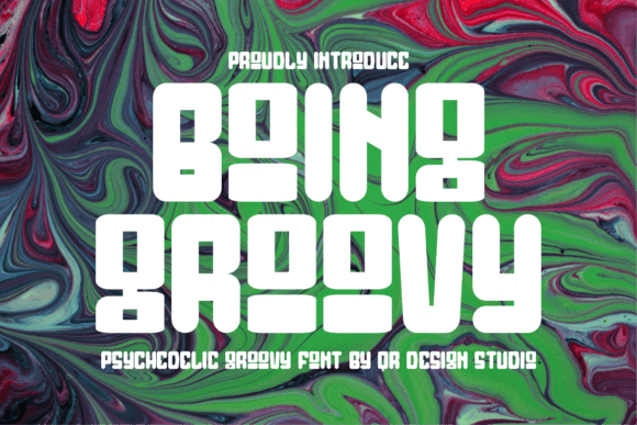 Boing Groovy: A Display Typeface That Makes Your Headlines Pop