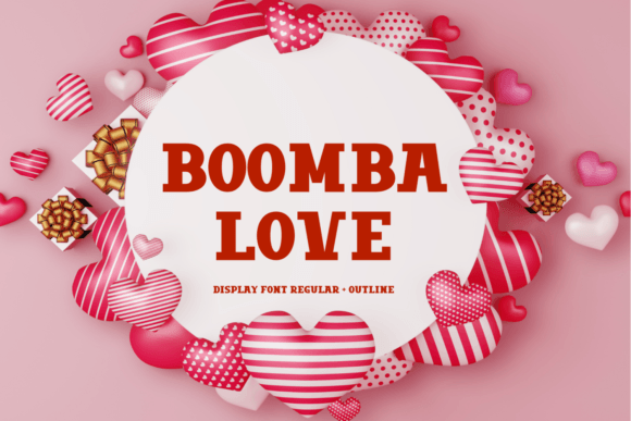 Boomba Love: A Playful Display Font That Lifts Your Brand