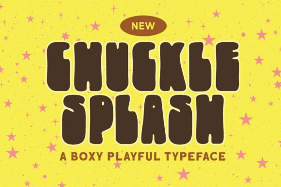 Chuckle Splash: A Display Font That Makes Your Headlines Stick