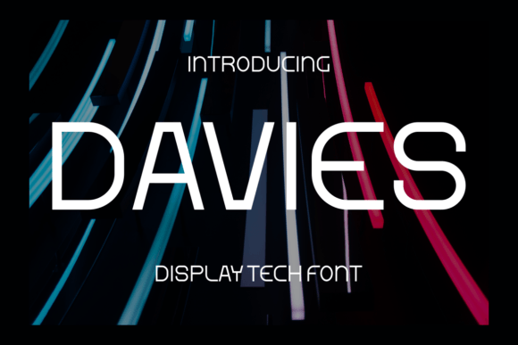 Davise: A Futuristic Display Font with Editorial Warmth