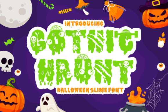 Gothic Haunt: A Spooky-Perfect Display Font for Small Business Branding