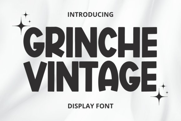 Grinche Vintage: A Display Font That Elevates Real Small Business Branding