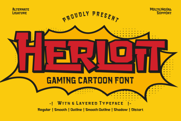 Herloit: A Bold, Confident Display Font