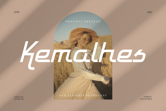 Kemalhes: A Display Font That Elevates Digital Branding