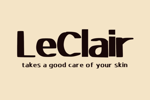 Leclair: A Display Font That Makes Your Headlines Feel Human