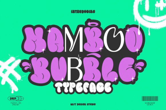 Mamboo Bubble: A Display Font That Grabs Attention—Not Attention Spans