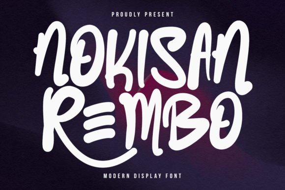 Nokisan Rembo: The Display Font That Makes Your Campaigns Instantly Clickable
