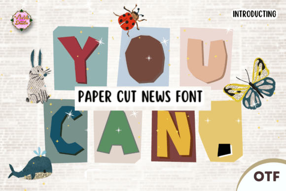 Paper Cut News: A Display Font That Elevates Digital Headlines