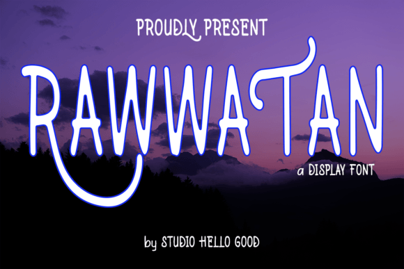 Rawwatan: A Display Font That Brings Warmth and Clarity to Digital Branding