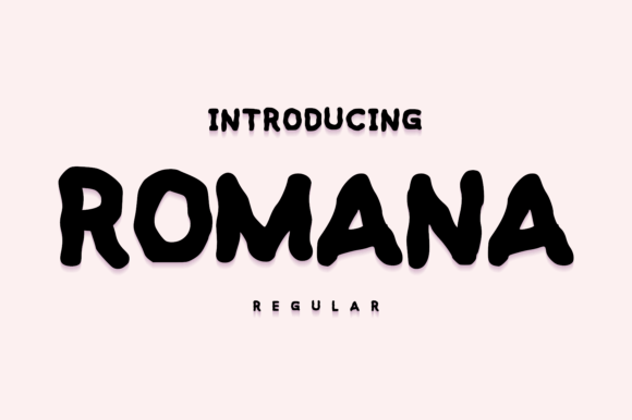 Romana: A Playful Display Font for Memorable Digital Headlines