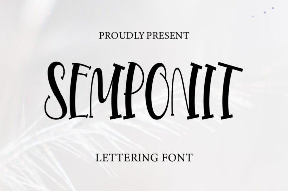 Semponite: A Display Font That Elevates Digital Branding