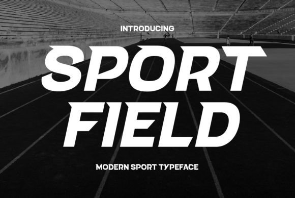 Sport Field Font: Bold, Clean & Built for Brand Impact