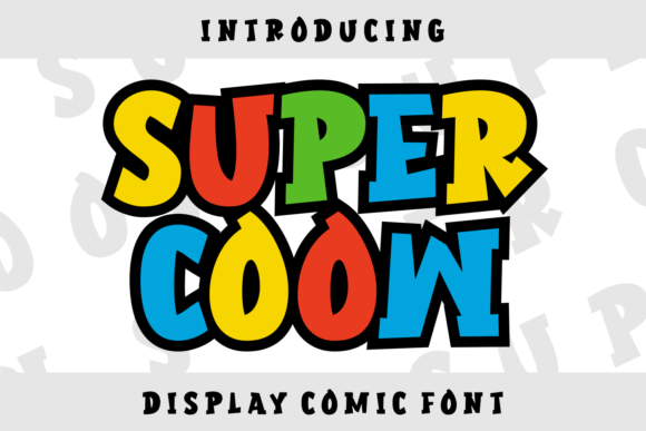 Super Coow: A Joyful Display Font for Digital Brands