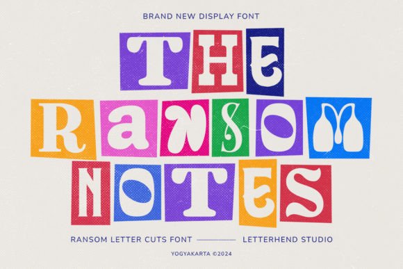 The Ransom Notes: A Display Font That Builds Brand Trust