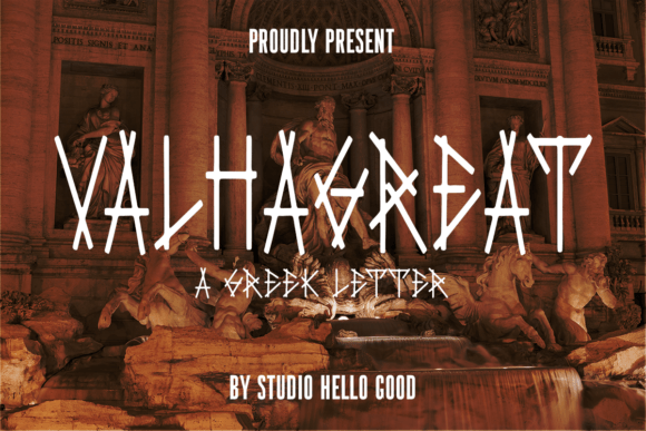 Valhagreat: A Display Font That Bridges Heritage and Impact