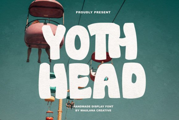 Yoth Head: A Handmade Display Font That Feels Like Real Design